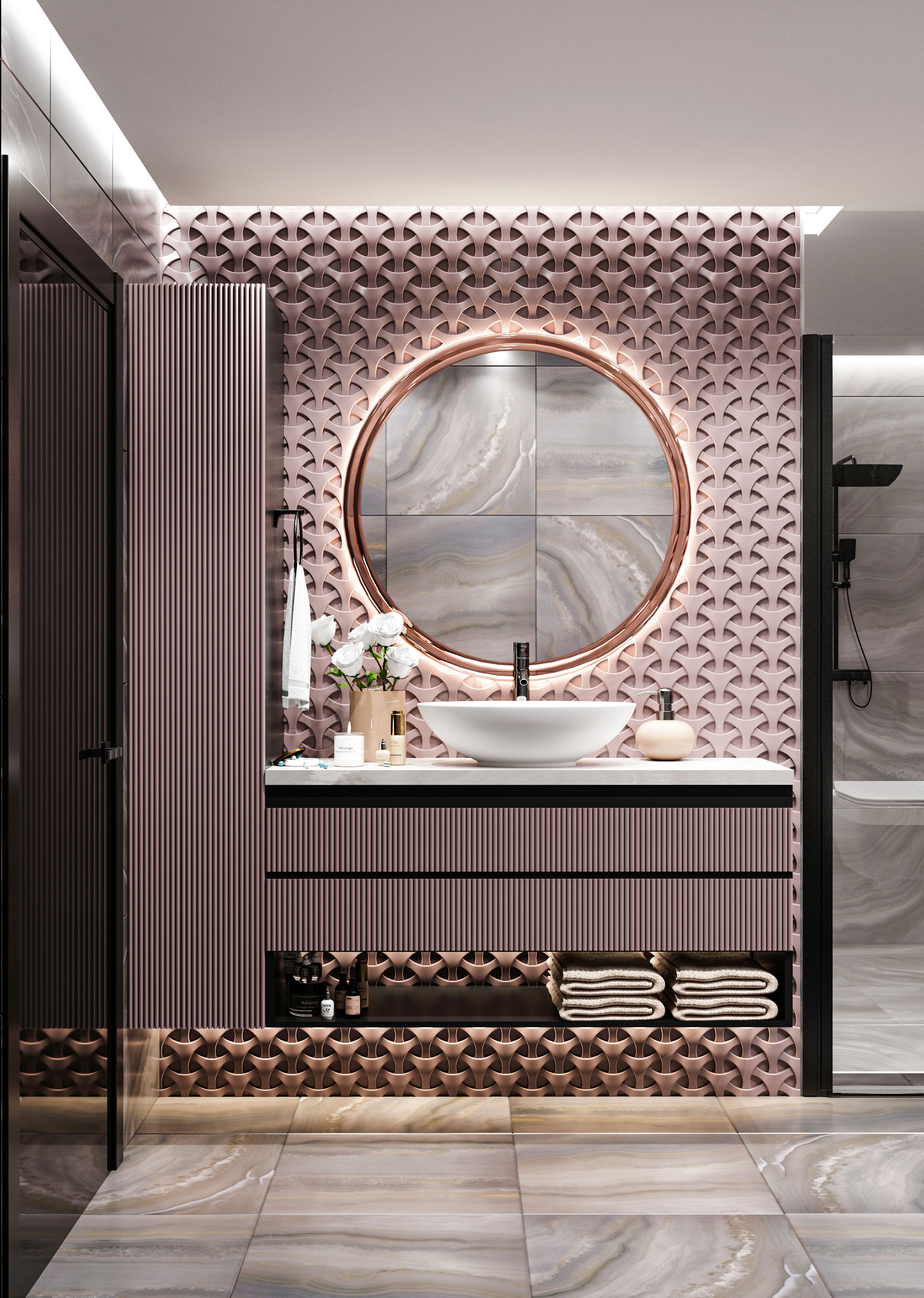 Flower Banyo Modeli